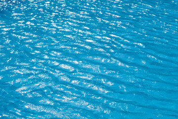 surface of water, blue wave background
