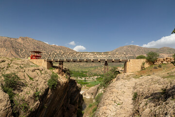 Fototapeta na wymiar Bridge of Do Polan, Chaharmahal and Bakhtiari, Iran