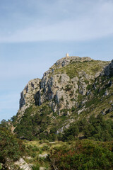 Fototapeta na wymiar View from Mirador de Es Colomer, Majorca