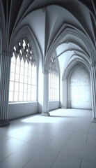 Fototapeta premium interior of a building