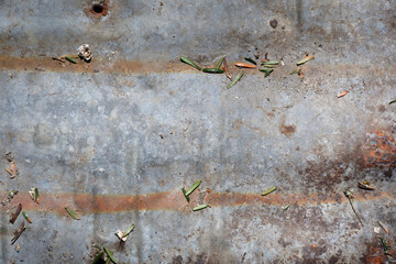 Abstract background of rusted galvanized steel plate