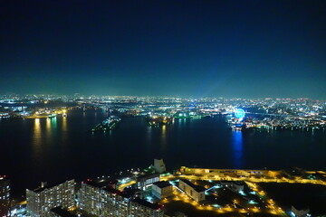 大阪湾夜景