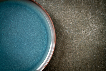 beautiful and vintage  ceramic plate