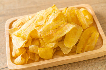Banana Chips - fried or baked sliced banana