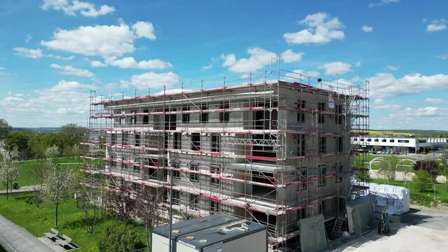 Rohbau eines Gesch&auml;ftshauses,Bildungsst&auml;tte,B&uuml;rokomplex