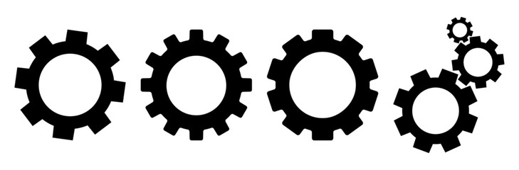 gear icon for configuration setting