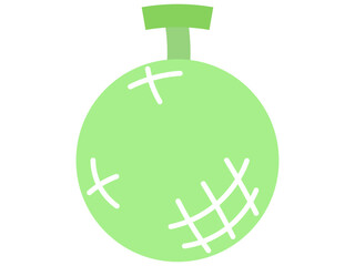 メロン　アイコン　果物　フルーツ