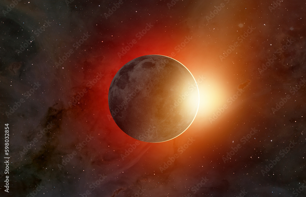 Aufkleber Solar Eclipse 