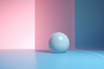 Soft Pink and Blue Gradient Background