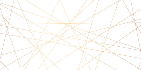 Abstract colorful luxury gold geometric random chaotic wave lines with many squares and triangles shape background. Abstract wavy line background.