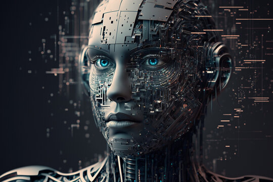 人工知能（AI）のイメージ：AI生成画像