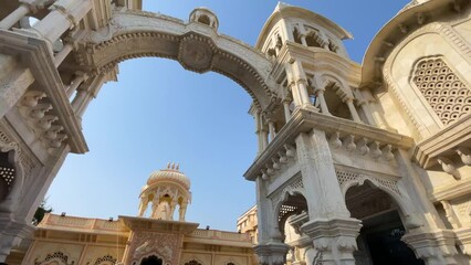 Sri Krishna Balaram Mandir also known as ISKCON, is a Hindu temple located in the holy city of Vrindavan, Uttar Pradesh, India