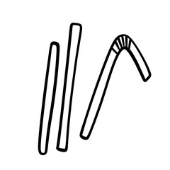 clips isolated on white,pastic