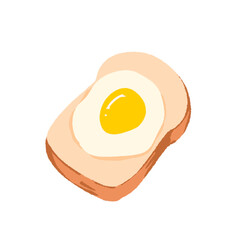 fried egg on toast
