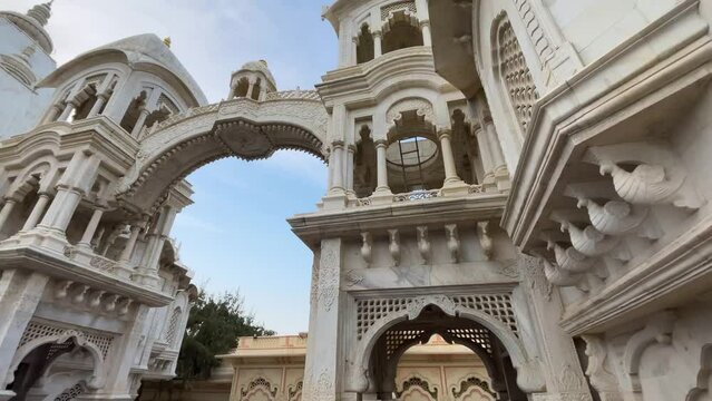 Sri Krishna Balaram Mandir also known as ISKCON, is a Hindu temple located in the holy city of Vrindavan, Uttar Pradesh, India