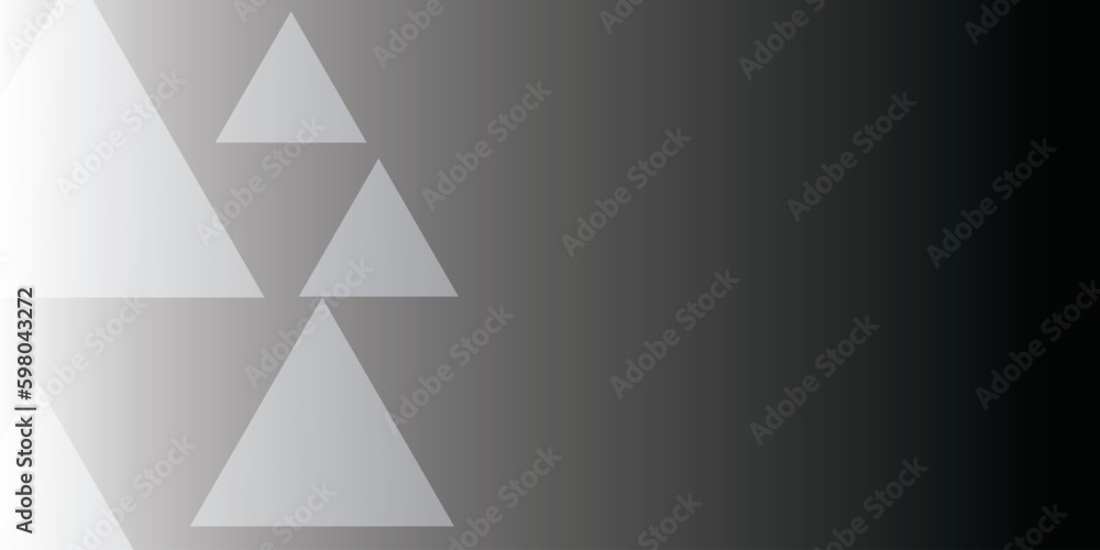 Poster background pattern with shaded arrangement of geometric connected images