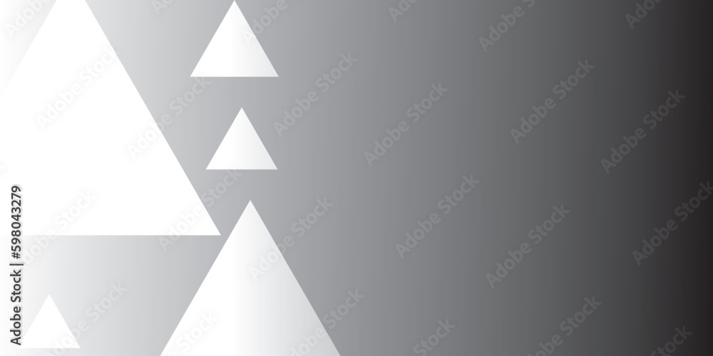 Poster background pattern with shaded arrangement of geometric connected images