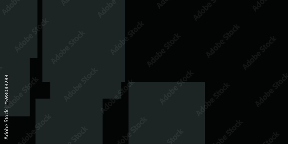 Poster background pattern with shaded arrangement of geometric connected images