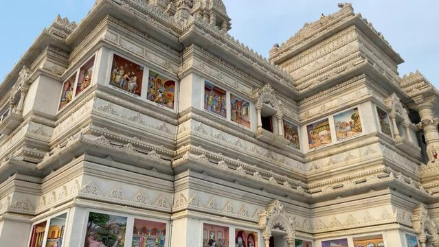 Prem Mandir is a Hindu temple dedicated to Shri Radha Krishna, located in the holy city of Vrindavan, Uttar Pradesh, India