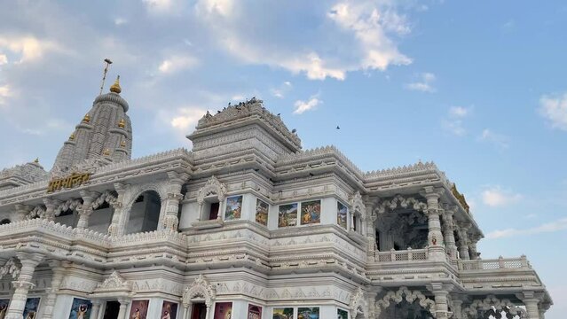 Prem Mandir is a Hindu temple dedicated to Shri Radha Krishna, located in the holy city of Vrindavan, Uttar Pradesh, India