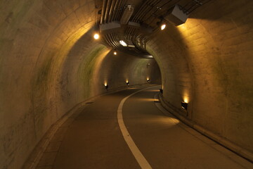 Sightseeing Fukuroda Waterfall Connecting Passage (Tunnel)