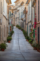 narrow street in Spain