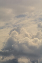 Fototapeta na wymiar The Soft Clouds