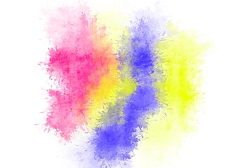 Colorful abstract splash background