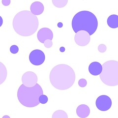 Purple Seamless polka dot purple