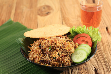 Nasi Goreng Rendang, Fried Rice with Beef Stew