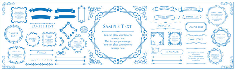 6vintage and antique frames