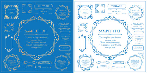 6vintage and antique frames