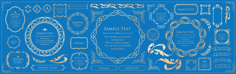 6vintage and antique frames