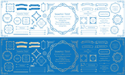 6vintage and antique frames