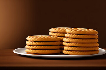stack of cookies, generative AI