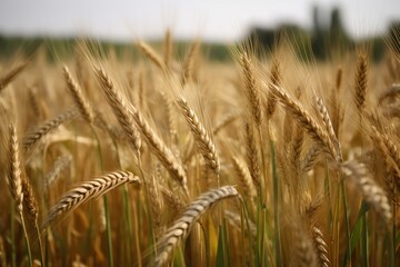 Fototapeta premium golden wheat field