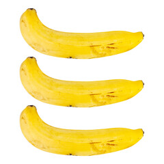 banana isolated on white background