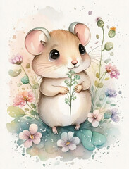 Fototapeta premium Nursery Wall Art for Kids Room