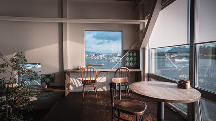 interior of a restaurant