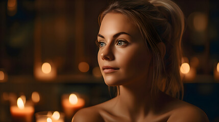 Fototapeta premium portrait of a woman