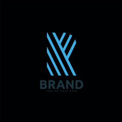 Vector letter R logo with modern and unique concept premium vector