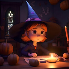 Little Studious Witch