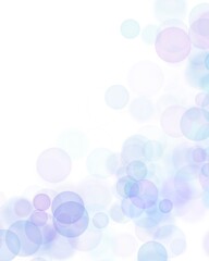 Background with soap bubbles