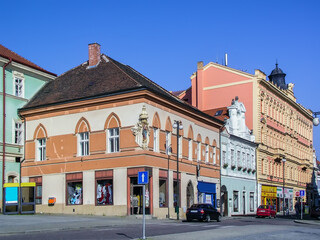 Fototapeta na wymiar Street in Kutna Hora, Czech republic