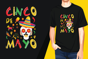  Cinco De Mayo t shirt design