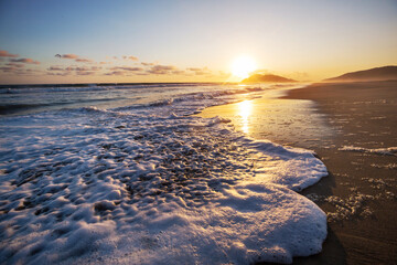 Sea sunset