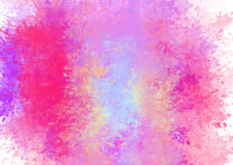 Fototapeta na wymiar Colorful abstract background with splashes