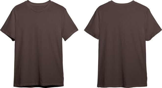 Yellow men's classic t-shirt front and back