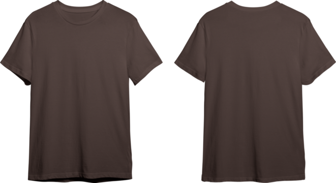 Yellow men's classic t-shirt front and back