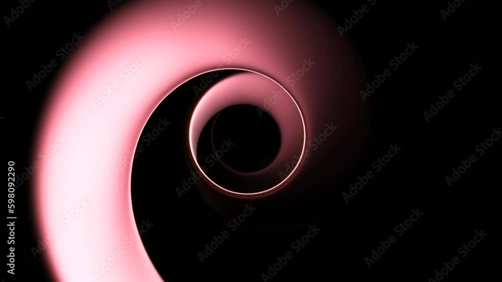 Poster black background with red light. design. bright light made in cartoon animation with a divergent las